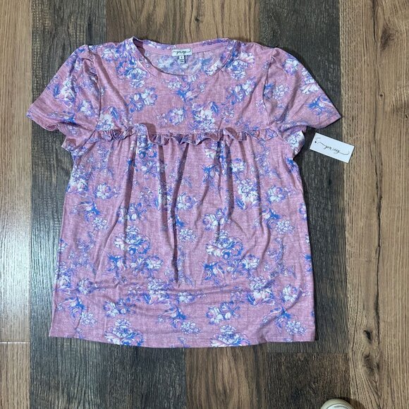 You Say Babydoll Short Sleep Set Mauve Mist Size S NWT - Picture 4 of 7